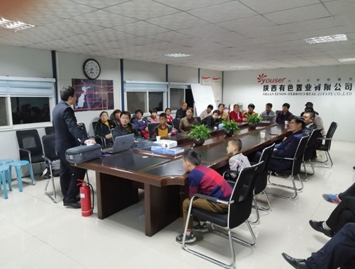 預防為主，從我做起——有色鉑金城小區開展業主消防知識講座